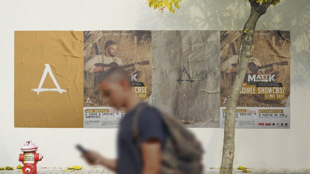 Identité visuelle artiste musical – Matt K, Haut-Rhin