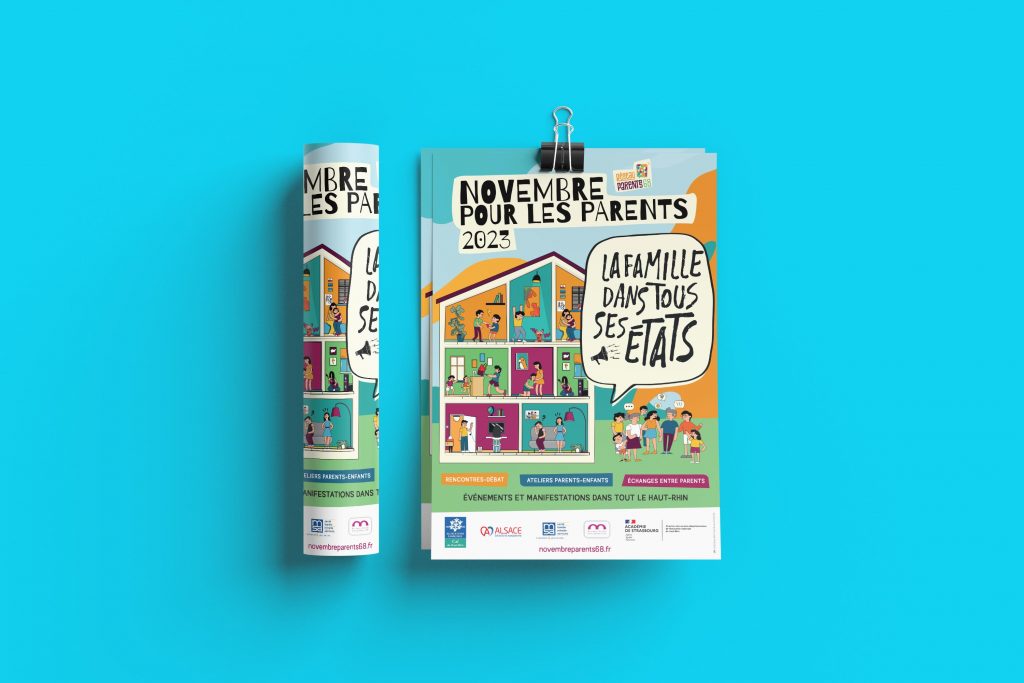 Campagne publicitaire sensibilisation – CAF Haut-Rhin