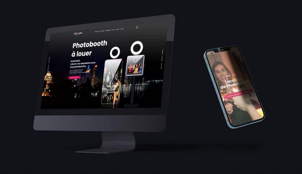 Création identité visuelle photobooth – HoplaSelfie