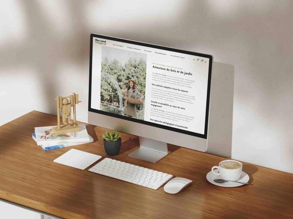 Site e-commerce – Mon Carré Potager en Alsace